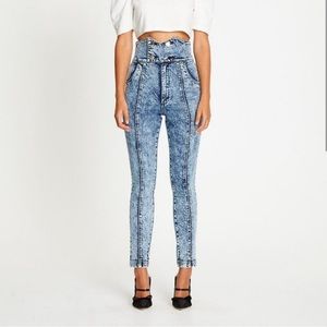 Alice mcCALL faded high waisted jeans